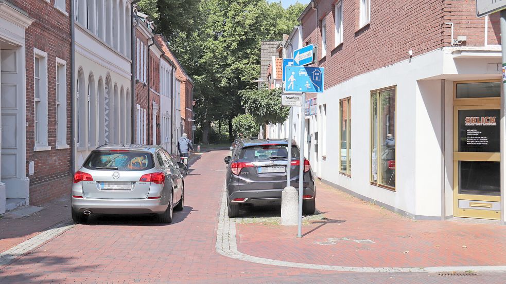 Die Nürnburger Straße soll Teil der neuen Fahrradzone werden. Foto: Heino Hermanns