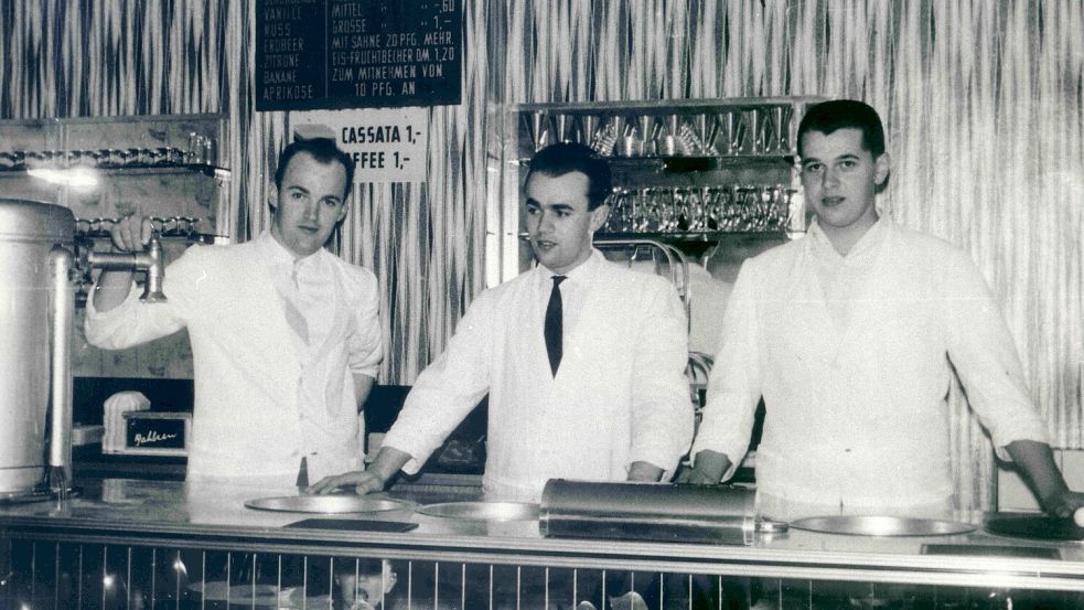 Eismacher aus Italien machten einen Teil der ersten Einwanderer aus Italien in den 1950er-Jahren aus. Foto: Privatarchiv Fontanella