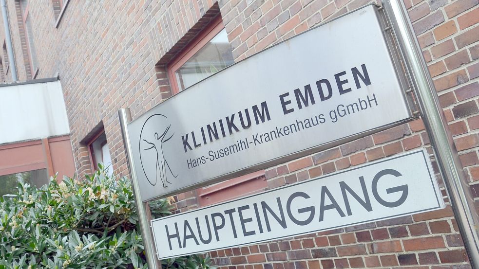 Das Klinikum Emden hat rund 350 Betten. Foto: Aiko Recke