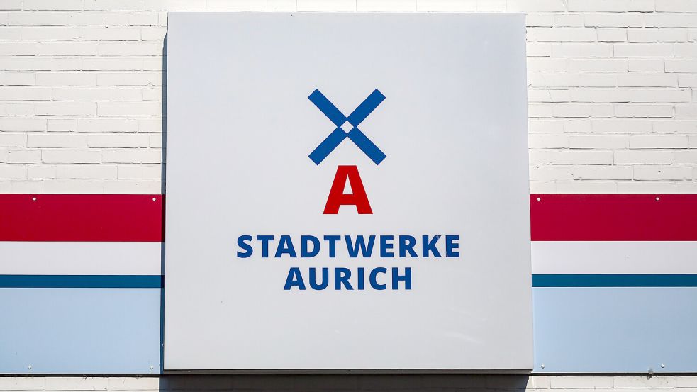 Das Logo der Stadtwerke Aurich ist aus dem Stadtbild verschwunden. Foto: Romuald Banik