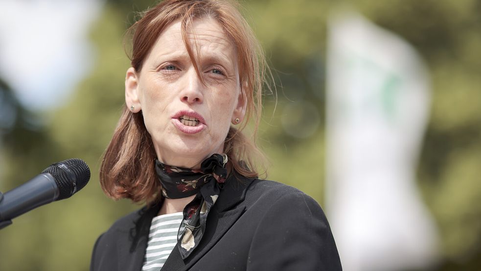 SH-Bildungsministerin Karin Prien verteidigt die Thüringer CDU. Foto: dpa/Frank Molter