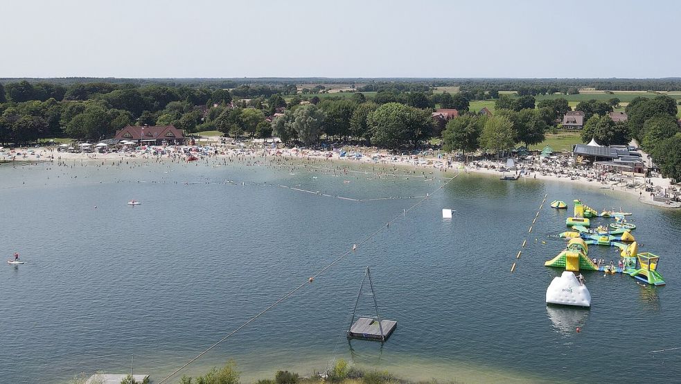 Der Badesee in Tannenhausen. Foto: Alessandro Cipolla