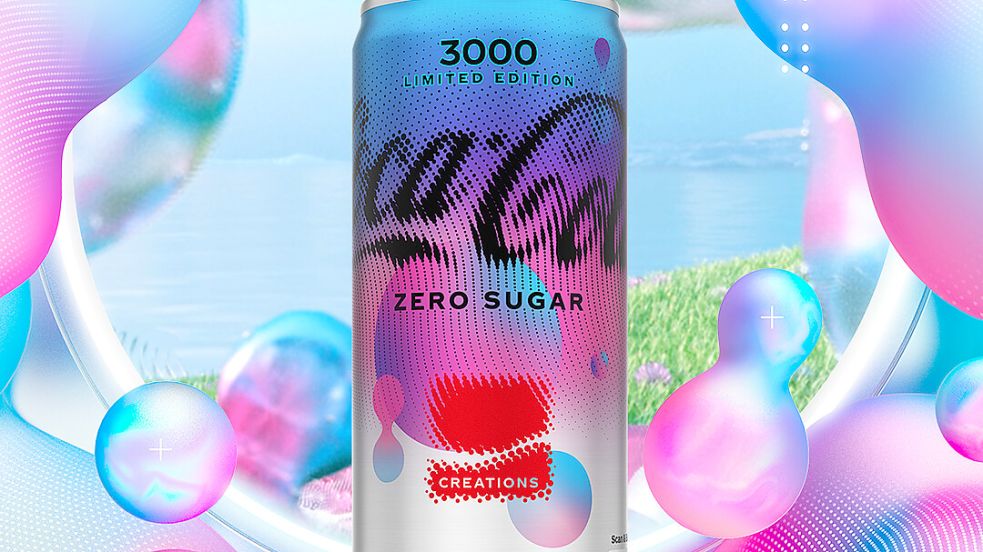 Die neue Sorte von Coca Cola kommt in einem ganz neuen Design – und einem offenbar schwer zu beschreibenden Geschmack. Foto: Coca Cola Company