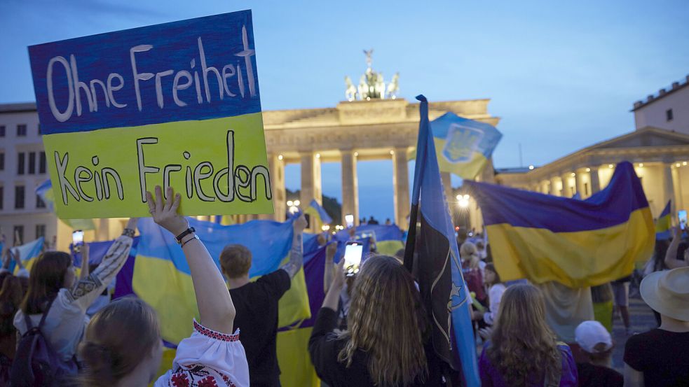 Der Frieden in der Ukraine scheint aktuell weit weg. Doch es gibt Handlungsansätze. Foto: dpa/Jörg Carstensen