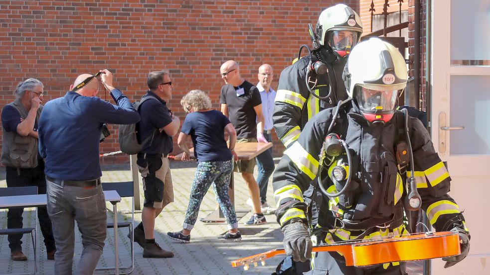 Statt wertvoller Kulturgüter übte man mit günstigen Attrappen Foto: Romuald Banik