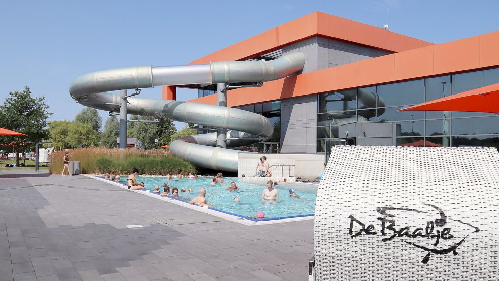 Das ältere der beiden Solebecken wurde in diesem Sommer wieder geöffnet. Foto: Heino Hermanns