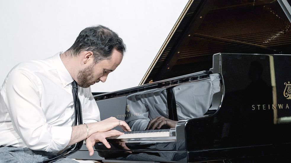 Igor Levit bei der Arbeit. Foto: Felix Broede