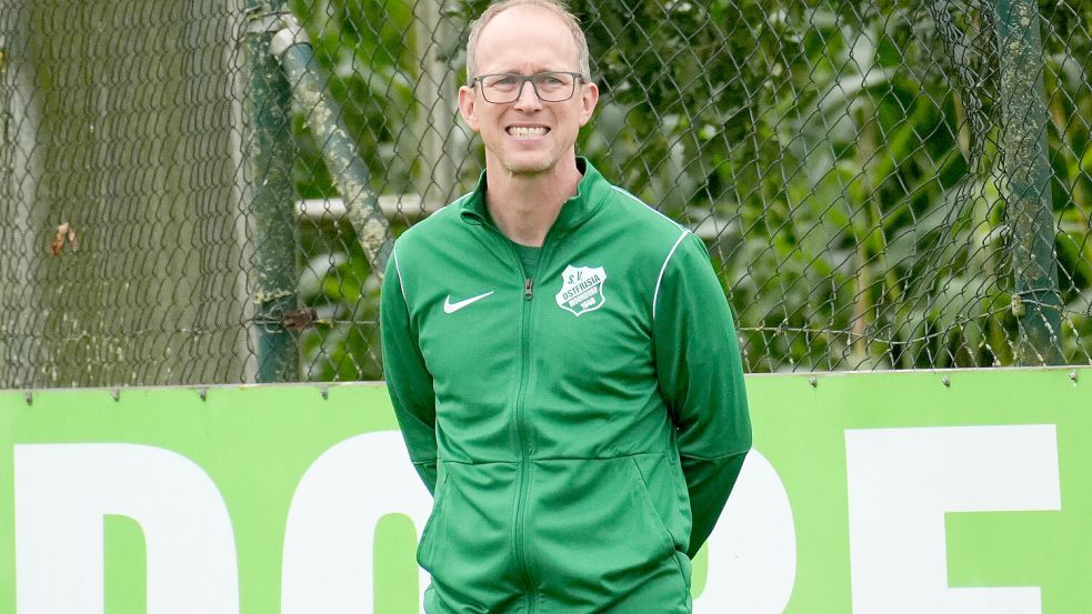 Ostfrisia-Trainer Alwin Tierok-Heddinga.