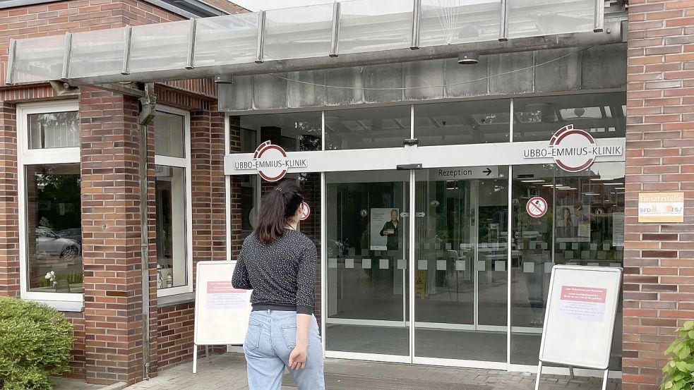 Das Norder Krankenhaus ist seit Anfang Juli nur noch ein „Regionales Gesundheitszentrum“, verfügt aber weiter über stationäre Betten. Foto: Rebecca Kresse