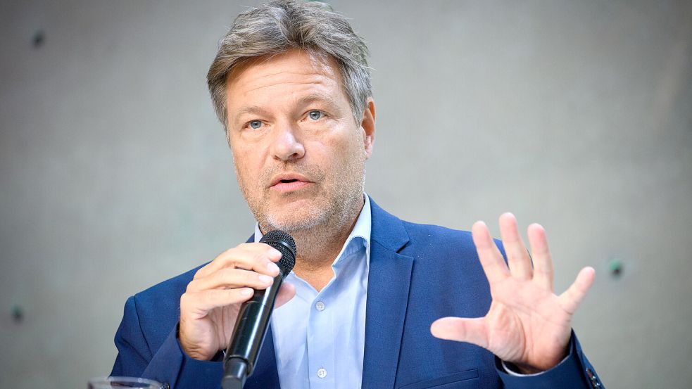 Vizekanzler Robert Habeck äußert sich mit sehr persönlichen Worten zum Nahost-Krieg und erinnert an die deutsche Verantwortung gegenüber dem jüdischen Volk. Foto: dpa/Bernd von Jutrczenka