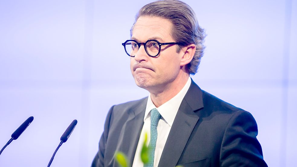 Andreas Scheuers PKW-Maut war dem Bund der Steuerzahler zufolge ein „Debakel“. Foto: dpa/Christoph Soeder