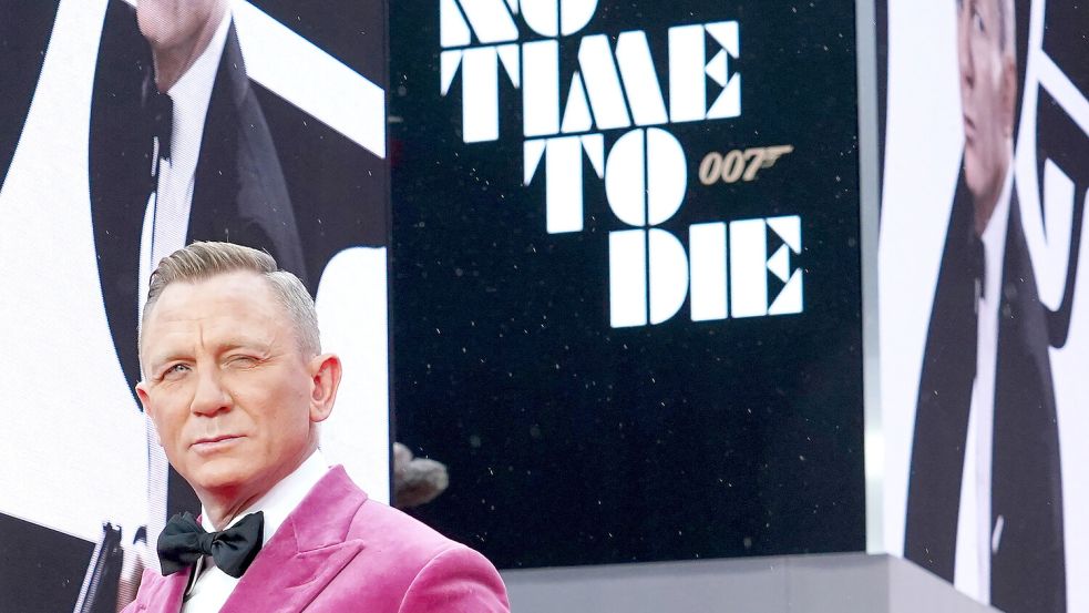 Daniel Craig verkörperte fünfmal den britischen Geheimagenten James Bond. Foto: dpa/PA Wire