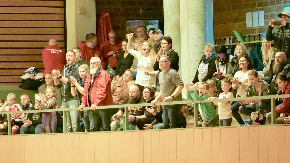 Der Jubel des Publikums ist auch ein Faktor für den Erfolg beim Super-Cup. Foto: Helmut Vortanz