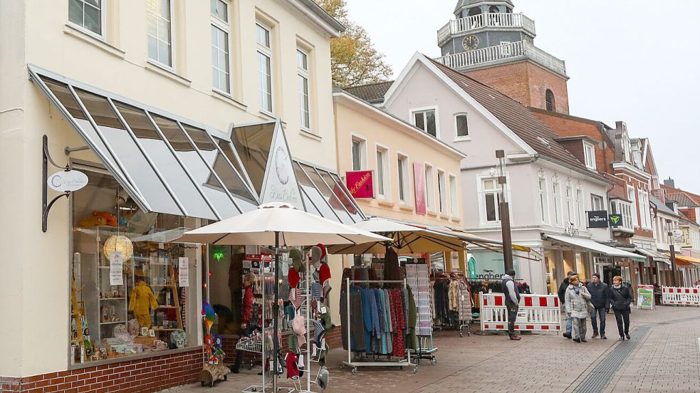 Das Auricher Einhorn gehörte beinahe 25 Jahre zum Stadtbild der Fußgängerzone, soll jedoch bald verschwinden. Foto: Romuald Banik