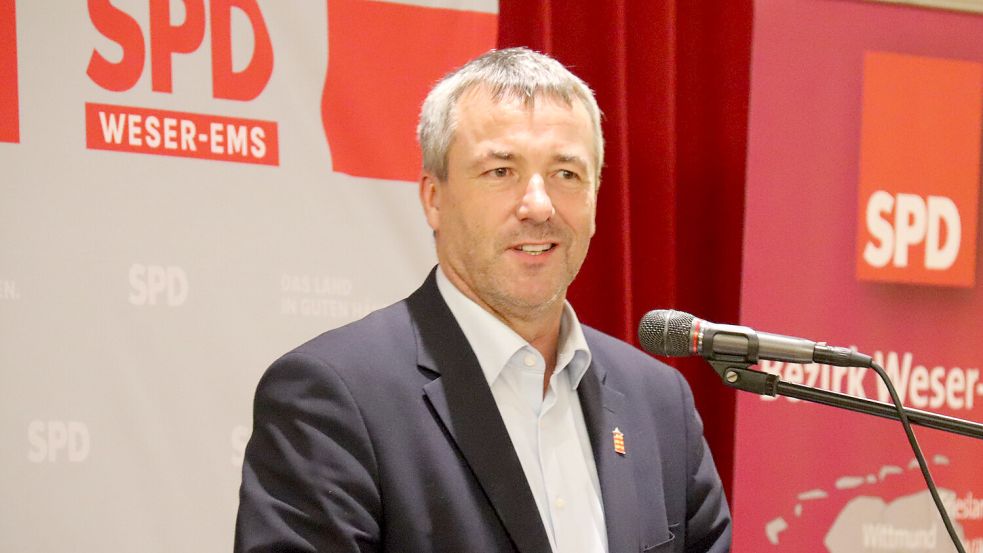 Johann Saathoff ist Parlamentarischer Staatssekretär im Bundesinnenministerium. Foto: Heino Hermanns