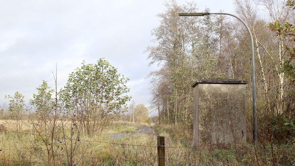 Bislang hat sich an der Bohrschlammdeponie am Königskeil wenig getan. Foto: Karin Böhmer