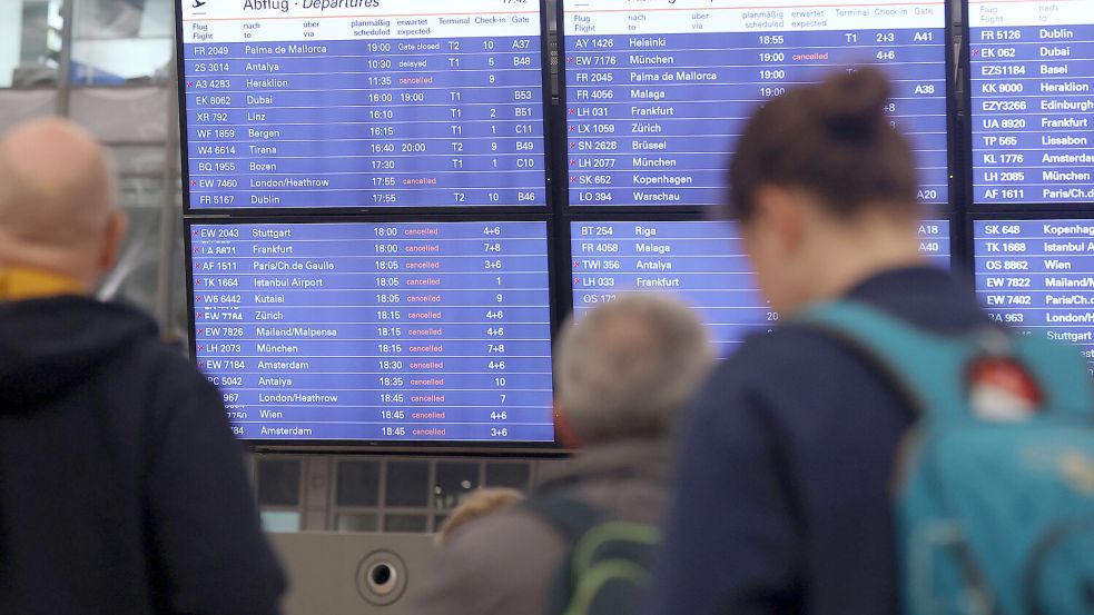 Nach der beendeten Geiselnahme am Hamburger Airport läuft der Flugbetrieb seit Sonntagnachmittag wieder an. Foto: dpa/Bodo Marks