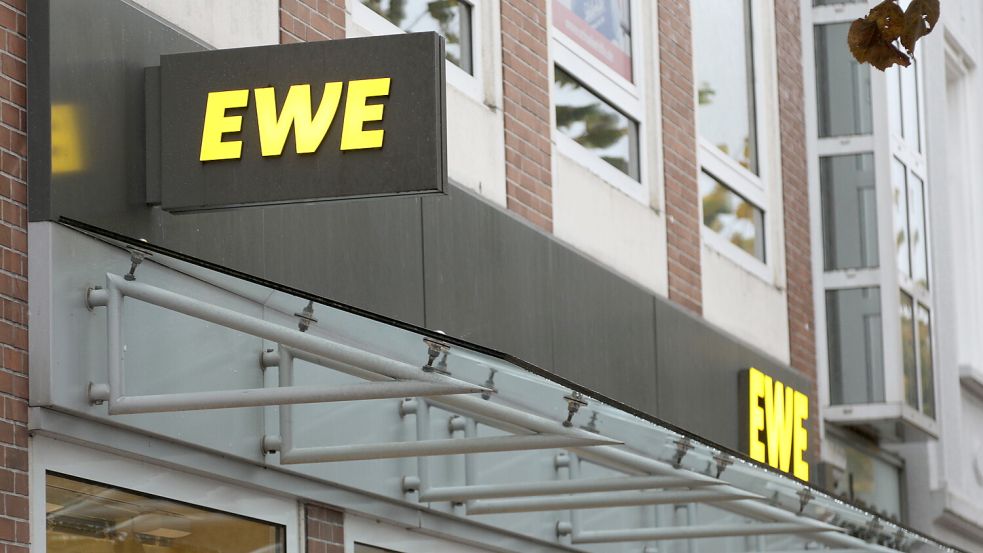 Der EWE-Shop am Auricher Marktplatz.Foto: Romuald Banik