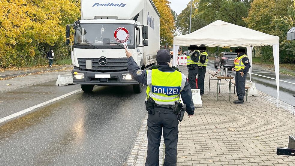 Im Dreiländereck zu Polen und Tschechien liegt der sächsische Ort Zittau. Hier wurde eine Grenzkontrollstelle eingerichtet. Foto: Daniel Batel