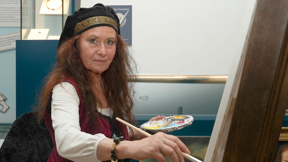 Kunstmalerin Sonja Wegner.