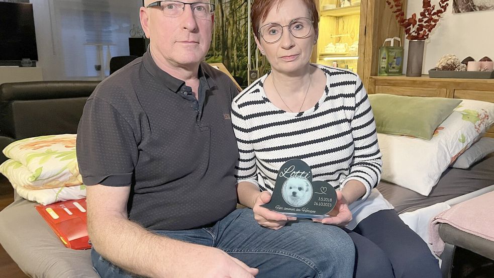 Bei einer Gasse-Runde wurde der Hund von Anita Schröder und Heinz Podschaske von einem anderen Hund getötet. Foto: Marcel Brandt