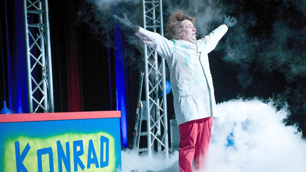 Konrad Stöckel im Stockstoffnebel. Foto: Helmut Vortanz
