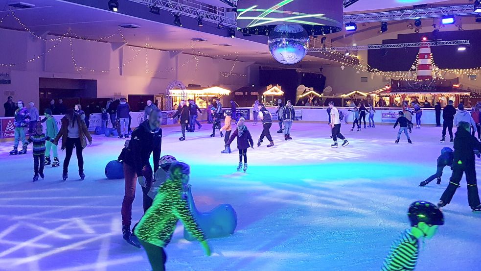Die „Eiszeit“ lockt wieder in die Emder Nordseehalle. Foto: Aiko Recke