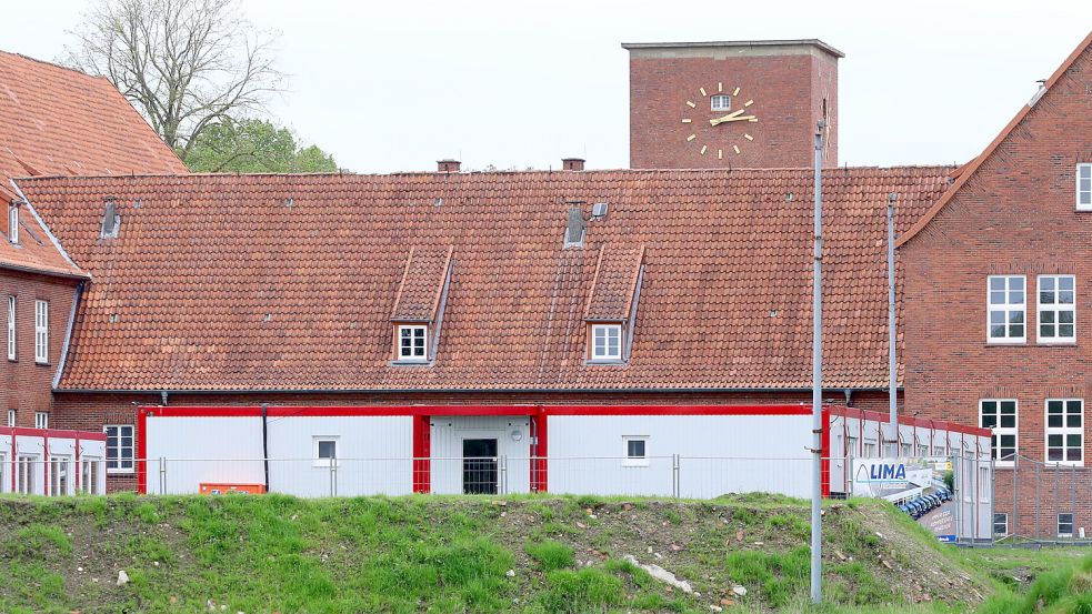 Flüchtlingsheim: die ehemalige Auricher Kaserne.