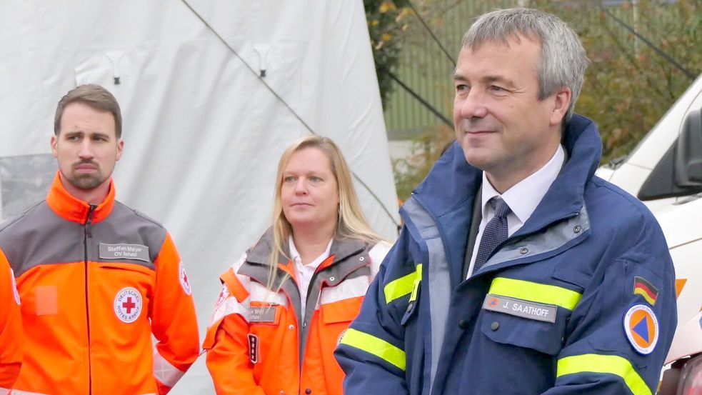 Als Parlamentarischer Staatssekretär ist Johann Saathoff auch für Katastrophenschutz zuständig. Foto: privat