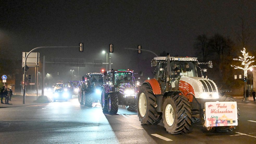 Auf den Touren ist unterwegs einiges zu regeln, beispielsweise die Überfahrt über die vielbefahrene Pferdemarktkreuzung in Aurich. Foto: Franziska Otto