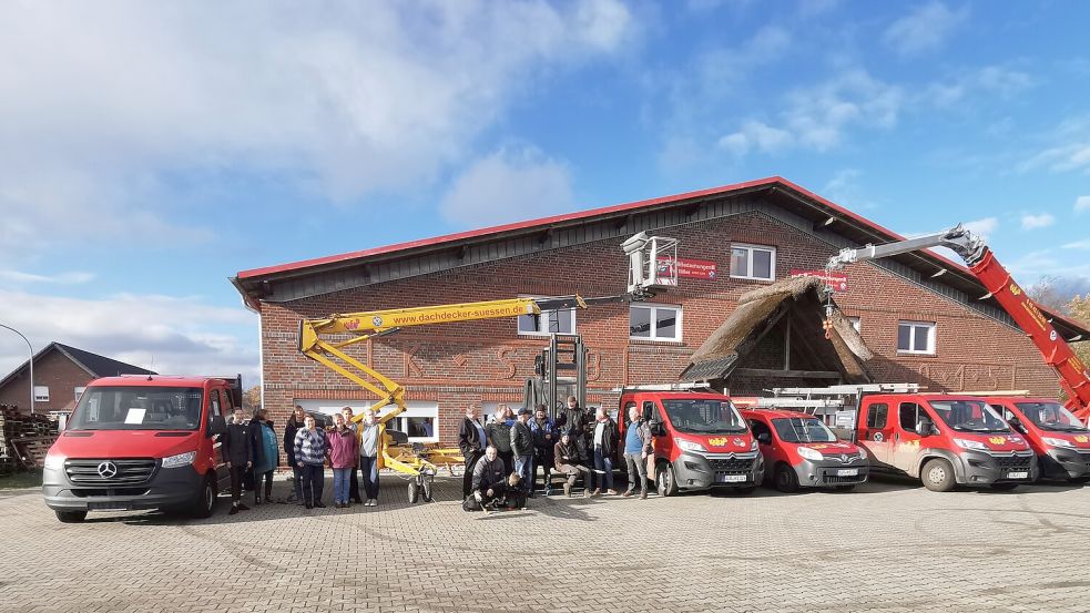 Die Firma Karl Süßen Bedachungen GmbH hat ihren Sitz im Gewerbegebiet Moordorf. Foto: Privat