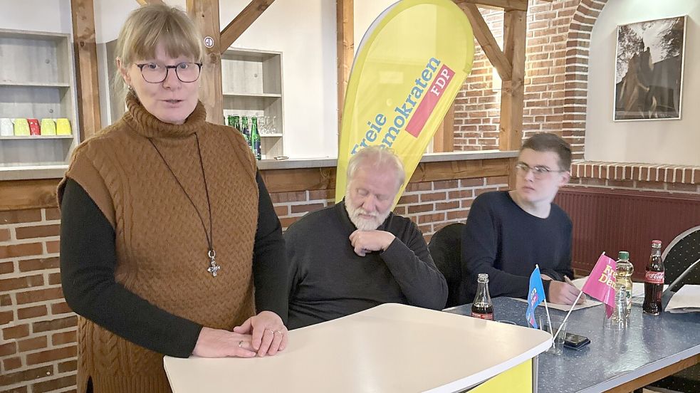 Anne Werra Venzke wurde am 7. Dezember zur neuen Vorsitzenden des FDP Ortsverbandes Norden gewählt. Foto: FDP