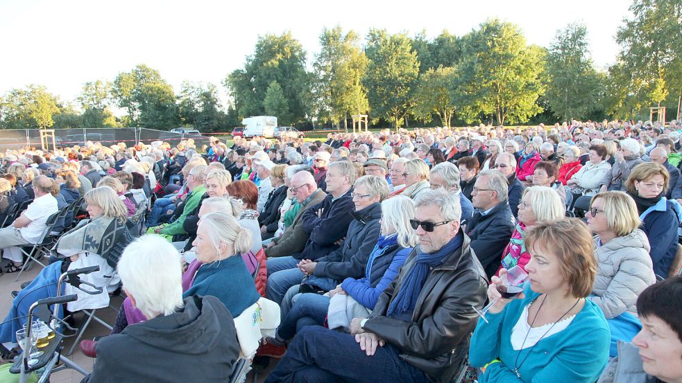 Das war 2016: Rund 900 Besucher sahen Verdis „Nabucco“ am Großen Meer. Foto: Romuald Banik