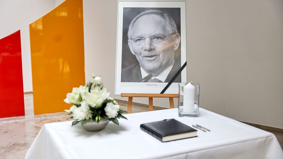 Trauer um Wolfgang Schäuble Foto: dpa/Jörg Carstensen