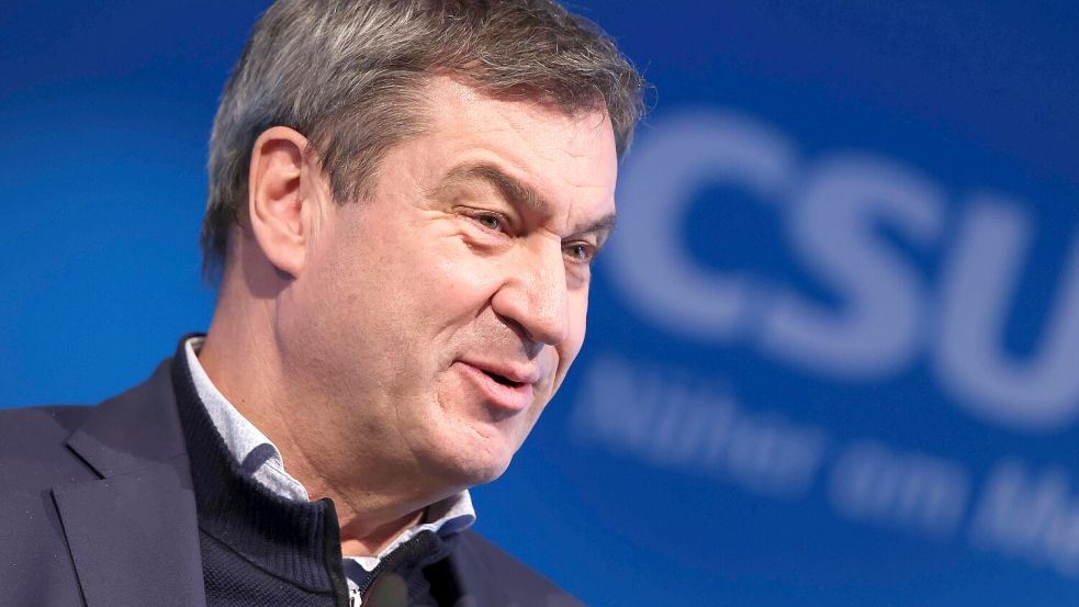 Bayerns Ministerpräsident Markus Söder spricht in einem Interview über seine Rasurgewohnheiten. Foto: IMAGO images/Revierfoto