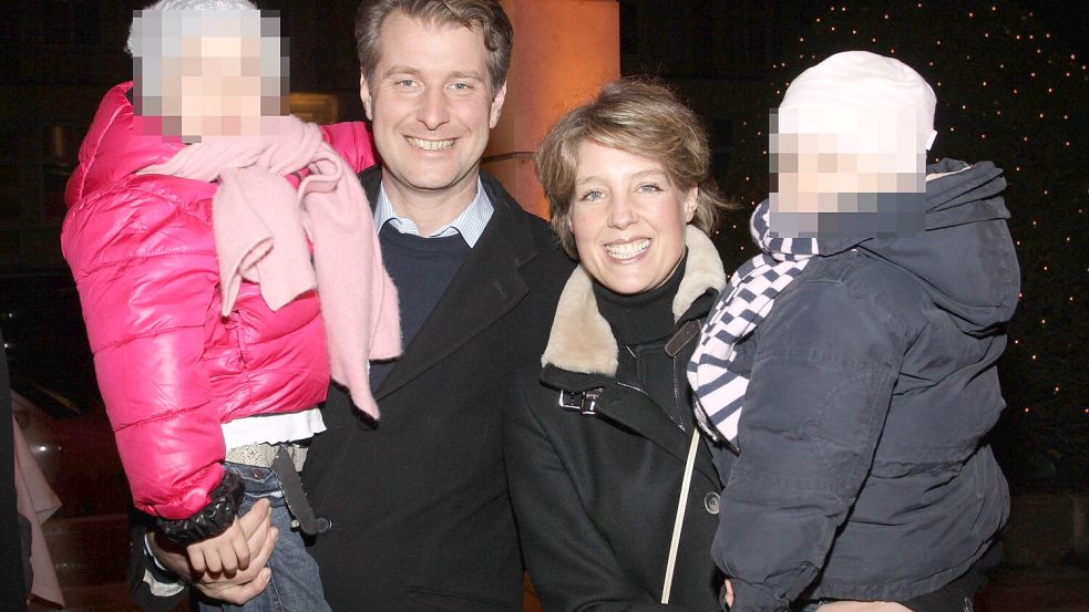 Christina Block mit Ex-Mann Stephan Hensel und den gemeinsamen Töchtern im Jahr 2012. Foto: Eventpress/imago images