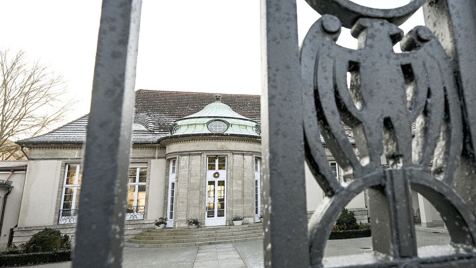 Ort für ein Geheimtreffen: Das Gästehaus in Potsdam, in dem AfD-Funktionäre mit Identitären und andere Extremisten über einen „Masterplan“ für Migration gesprochen haben. Foto: dpa/Jens Kalaene