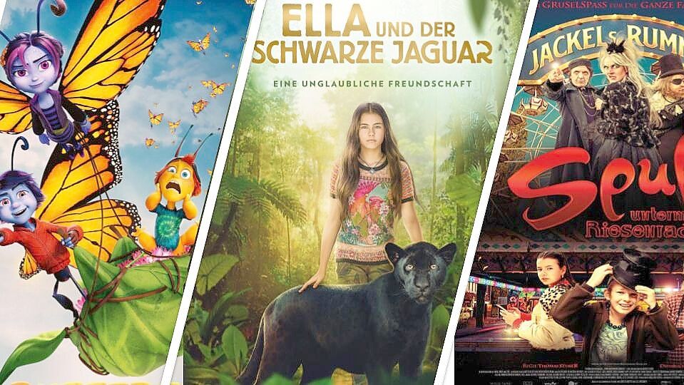 Ella und der schwarze Jaguar, Spuk unterm Riesenrad und Butterfly Tales – diese und weitere Filme laufen im Januar und Februar 2024 im Kino. Foto: CarpeDiem (BT) Inc. / Ulysses Films GmbH / Senator Film/ STUDIOCANAL/ farbfilm verleih