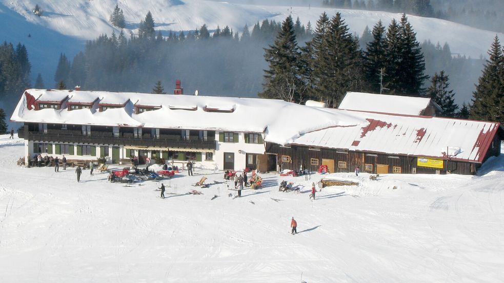 Die Falkenhütte im Allgäu, hier ein Bild aus dem Archiv, haben in 50 Jahren über 30.000 Jugendliche aus dem Landkreis Aurich besucht. Foto: privat