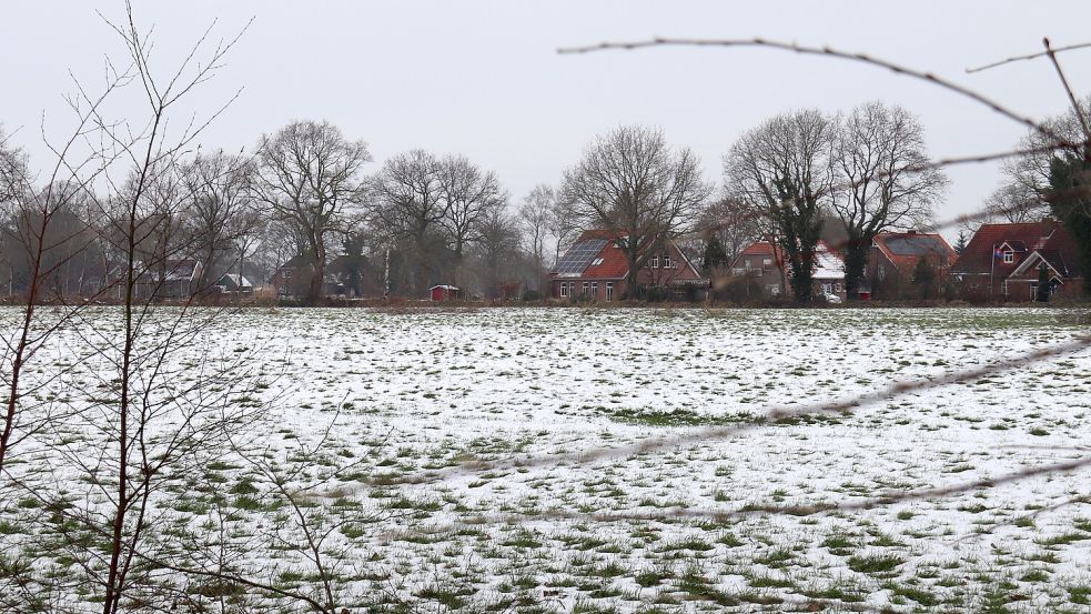 Die Fläche zwischen den Siedlungen gilt als attraktiv für die Landwirtschaft und ökologisch hochwertig. Foto: Heino Hermanns