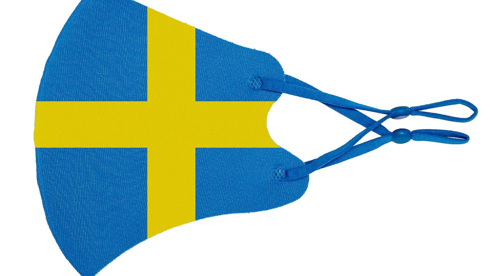 Auch in Schweden wurden Masken gegen Corona getragen. Eine Masken-Pflicht wie bei uns gab es aber nie. Foto: Imago Images
