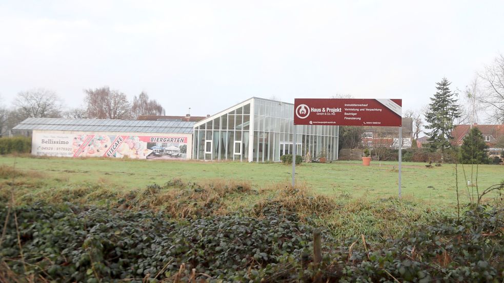 Auf dem Gelände der ehemaligen Gärtnerei Kuhlmann in Ihlowerfehn ist ein besonderes Baugebiet mit kleinen Einheiten geplant. Foto: Romuald Banik