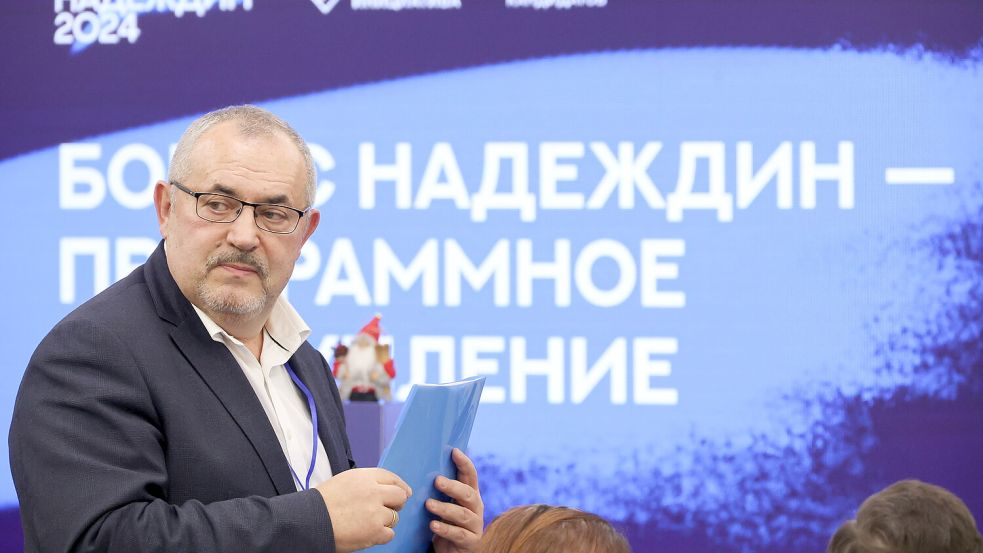 Boris Nadeschdin ist schon seit über 30 Jahren in der russischen Politik tätig, hat es aber bisher nie in ein wichtiges Staatsamt geschafft. Foto: imago images/Vyacheslav Prokofyev/TASS