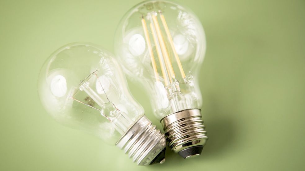 LED-Leuchten verbrauchen bis zu 90 Prozent weniger Strom als Glüh- und Halogenlampen. Foto: Christin Klose/dpa-tmn