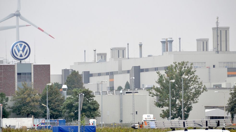 Das Emder Volkswagenwerk hat mit Absatzproblemen zu kämpfen. Foto: Aiko Recke