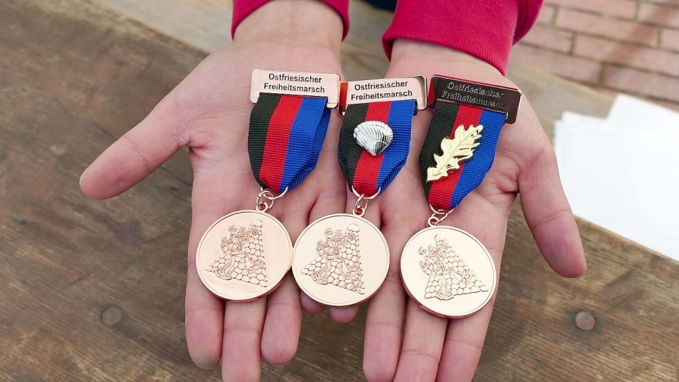 Es gibt auch etwas für den Trophäenschrank. Foto: Helmut Vortanz