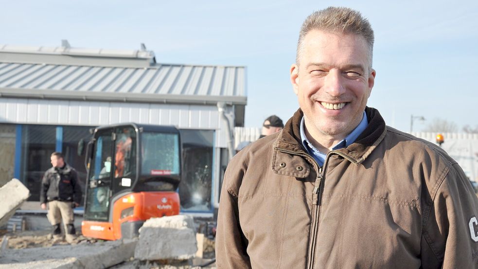 Michael Frütel ist Geschäftsführer der Fischerei-Genossenschaft Neuharlingersiel. Foto: Ullrich