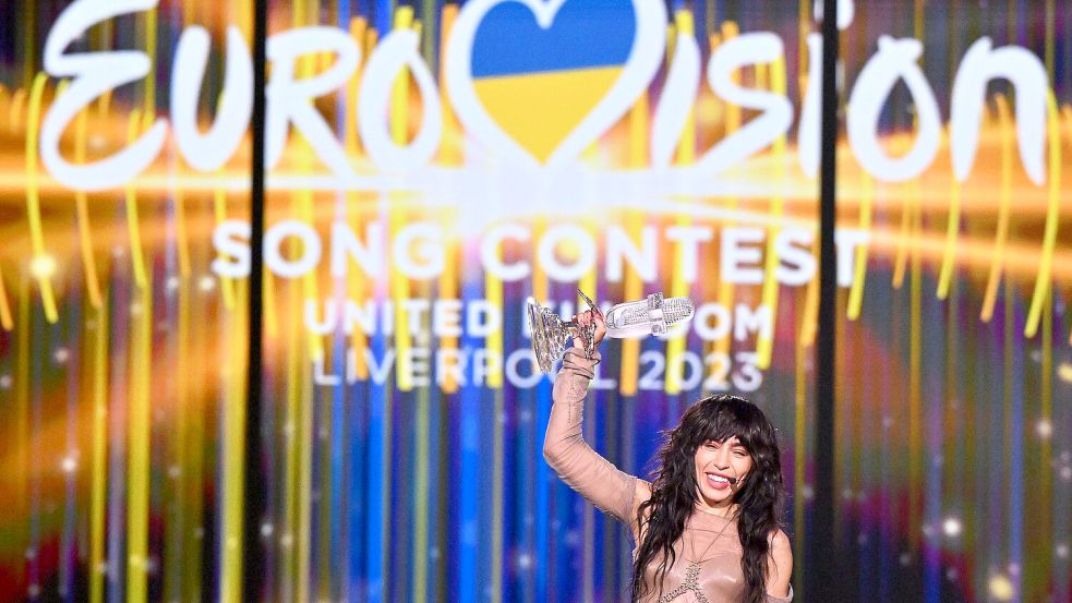 2023 ging die schwedische Sängerin Loreen als Siegerin aus dem ESC hervor. Jetzt regt sich unter anderem in Schweden Widerstand gegen das Musik-Event. Foto: dpa/Peter Kneffel