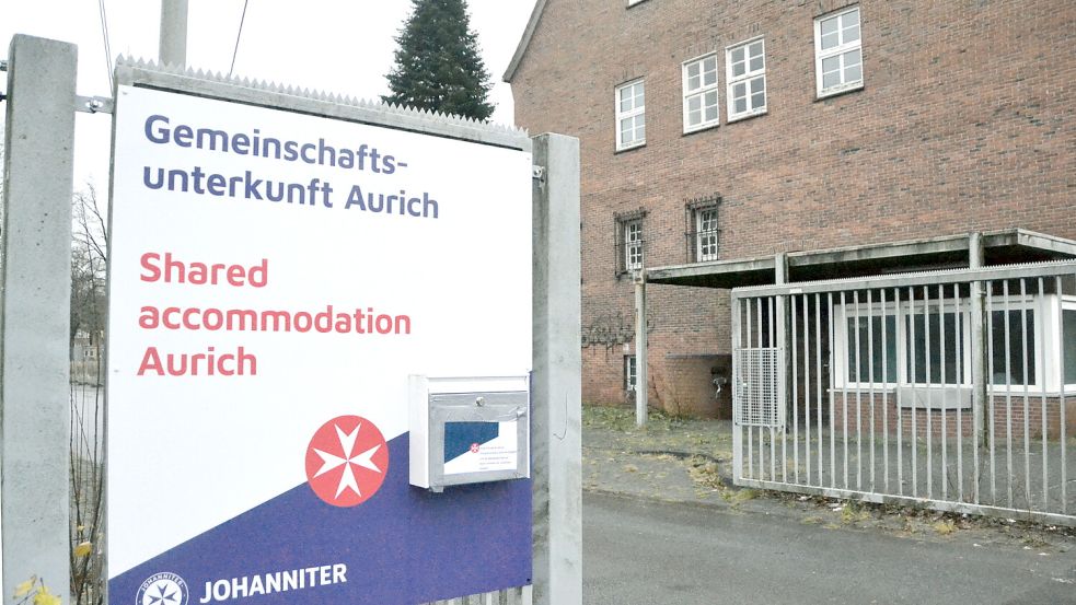 In Aurich gibt es mehrere Sammelunterkünfte auf dem Kasernengelände. Foto: Aiko Recke