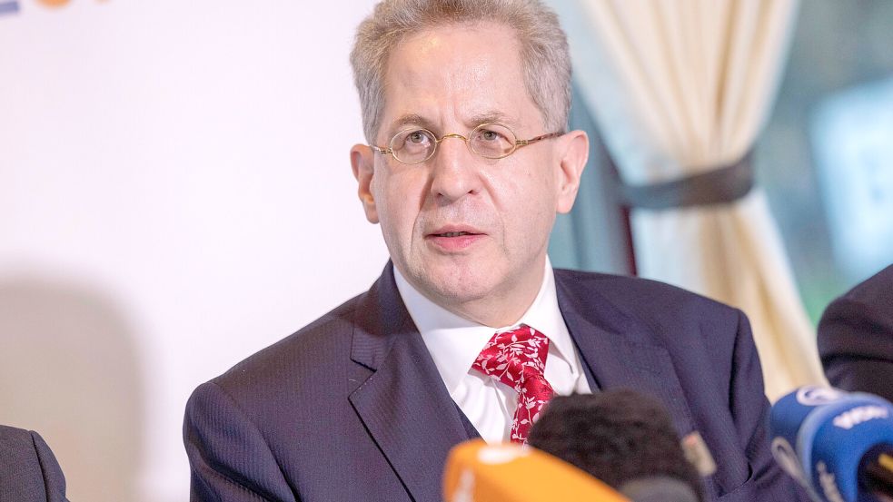 Hans-Georg Maaßen ist Vorsitzender der frisch gegründeten Partei Werteunion - und steht jetzt vielfach in Kritik bei seinen eigenen Mitgliedern. Foto: dpa/Thomas Banneyer